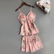 thumbnail image 2 of Lencería de encaje sexy para mujer Ropa de dormir con estampado de ropa interior Babydoll Set Ropa de dormir Fridja  nalpqowj16802, 2 of 4