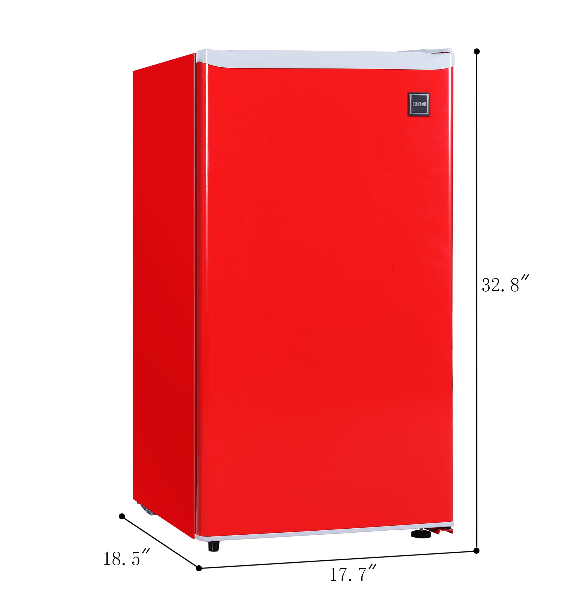 RCA 3.2 Cu. Ft. Single Door Compact Refrigerator RFR320, Blue - Walmart.com