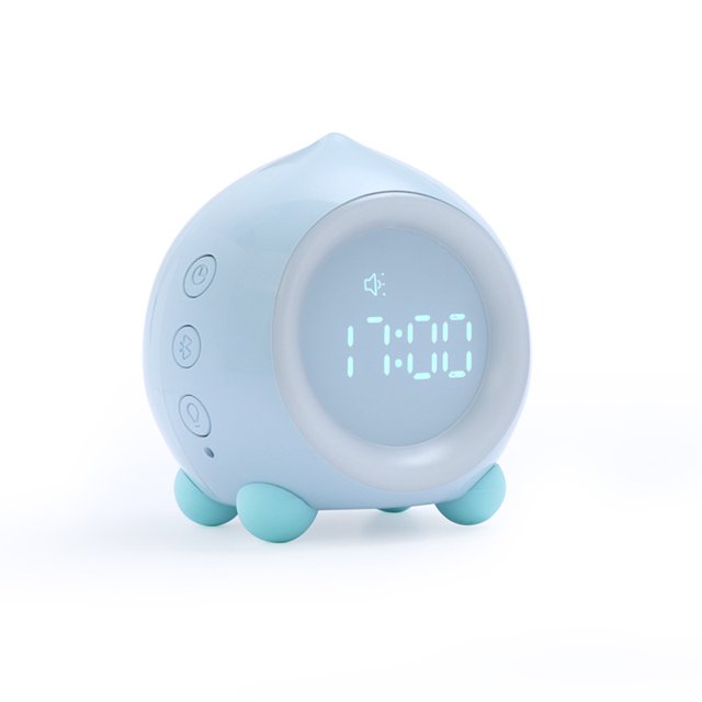 Despertador digital para niños, despertador digital, despertador silencioso, con función de repetición, simulador de amanecer, luces de colores para despertar la luz de niñas y niños. Xemadio LL-1948-1