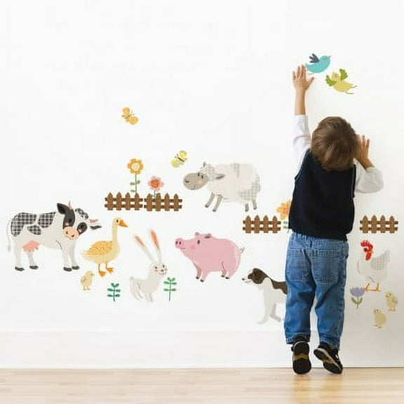 Farm Animals Vinyl Wall Sticker