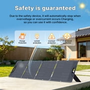 LVYUAN 300W Solar Panel Foldable Solar Panel Charger with Adjustable Kickstands Portable Waterproof IP67 22.5% High Efficiency for RV, Camping, Home, Outdoor, Power Station, off Grid