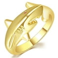 thumbnail image 4 of OUNONA 1Pack Thumb Rings for Women Adjustable Copper Ring for Valentine's Day, 4 of 8