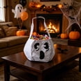 thumbnail image 6 of Halloween Decoration Indoor Outdoor Clearance Under $5.00! Thanksgiving Fall Decorations for Home, Halloween Candy Bag Ghost Face Halloween Decorative Tote Bag, 6 of 6