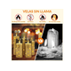 thumbnail image 3 of 5 Velas Eléctrica Led Control Remoto Sin Llama Impermeables Xtellar blanco, 3 of 4
