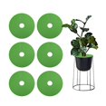 thumbnail image 1 of 6 Pack Tree Mulch Ring Weed Control Non-Woven Degradable Tree Protector Weed Barrier Mat Landscape, 1 of 24
