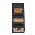 thumbnail image 2 of Double-sided Hanging Handbag Purse Organizer Non-woven Hanging Storage Bag with 6 Pockets for Home Clothes Purse Bags Storage, 2 of 4