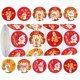 thumbnail image 3 of 4 Rolls Bunny Seal Stickers Round Decals for Envelopes Festival Decorations Cute Rabbit Designs Easy to Apply and Remove, 3 of 4