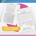 thumbnail image 4 of E-CLIPS USA Hard Cover Wide-Ruled Writing Paper Composition Notebooks with Geometric Design, 24-Pack, 4 of 6
