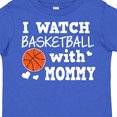 thumbnail image 4 of Inktastic I Watch Basketball with Mommy Boys Toddler T-Shirt, 4 of 5