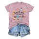 thumbnail image 1 of MHFRRA Camiseta de Manga Larga con Estampado Informal y Cuello Redondo, Sudadera deportiva para Uso Diario y Ejercicio Ligero, Ajuste Cómodo, Tejido Elástico Suave. Rosa, 1 of 2