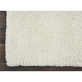 thumbnail image 5 of Nourison Malibu Shag Solid Shag Ivory 2'6" x 4' Area Rug, (3' x 4'), 5 of 8