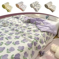 YOTQUSKI Cooling Quilts,54"×75" Quilts Full Size, Summer Cooling Blankets for Hot Sleepers, Breathable & Skin-friendly Blanket with Personalized Printed for Bed Sofa Living Room Bedroom