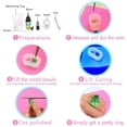 thumbnail image 4 of US UV Resin Hard Glue Ultraviolet Transparent Handmade Art Crafts DIY Resin Mold (60g,1 Pack), 4 of 9
