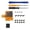 Upgrade package, variant on Consoles Card Slot Repair set Comprehensive Repair Tool for Easy Replacement & Long service Use for Switches -pad
