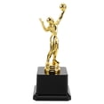 thumbnail image 4 of Mini trofeos de voleibol para competiciones deportivas, copas de plástico para niños, pequeños trofeos para fiestas, medallas de oro para participar, 4 of 8