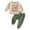 Green, variant on Faraee Baby Boy 1st Birthday Outfit Western Cowboy Print Long Sleeve Sweatshirt Jogger Pants Set 6 12 18 Months Toddler Casual Fall Winter Clothes