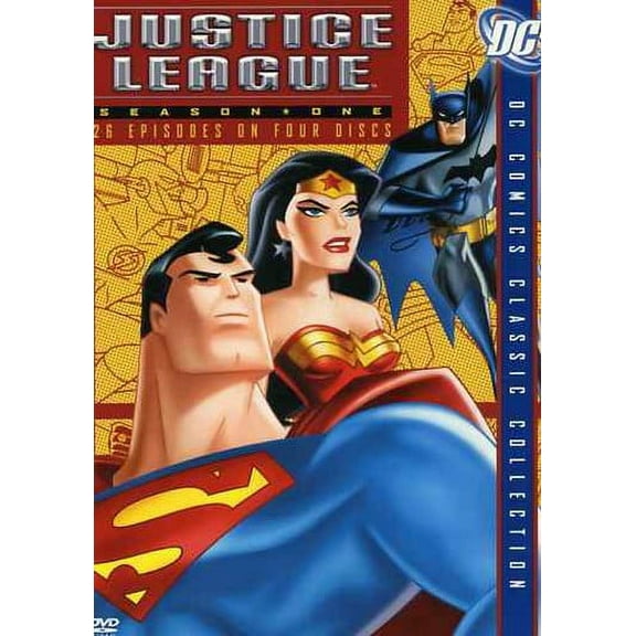 Justice League: Season One (DVD), Warner Home Video, Action & Adventure