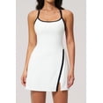 thumbnail image 6 of AEXTO Tennis Dress with Built in Shorts and Bra Athletic Dress for Women Summer Cut Out Twisted Golf Workout Dress, 6 of 17