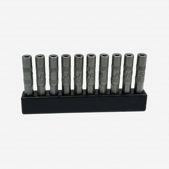Wiha 75656 4mm System 4 Nut Setter Micro Bit - 10 Bit Pack