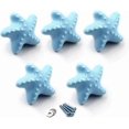 thumbnail image 1 of Ceramic Drawer Pulls and Knobs, Pack of 5, Ideal for Kids Room Furniture Handles and Door Knobs, 1 of 4