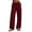 Wine, variant on Fleece Wide Leg Pants for Women Ghalytn High Waist Sweatpants - Casual Loose Trousers with Pockets