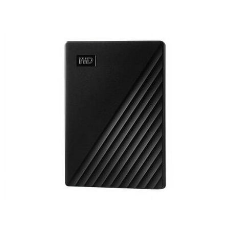 WD - My Passport 4TB External USB 3.0 Portable Hard Drive - Black