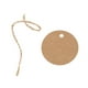 thumbnail image 4 of 50Pcs Round Kraft Gift Tag with Hemp Cord, 4 of 5