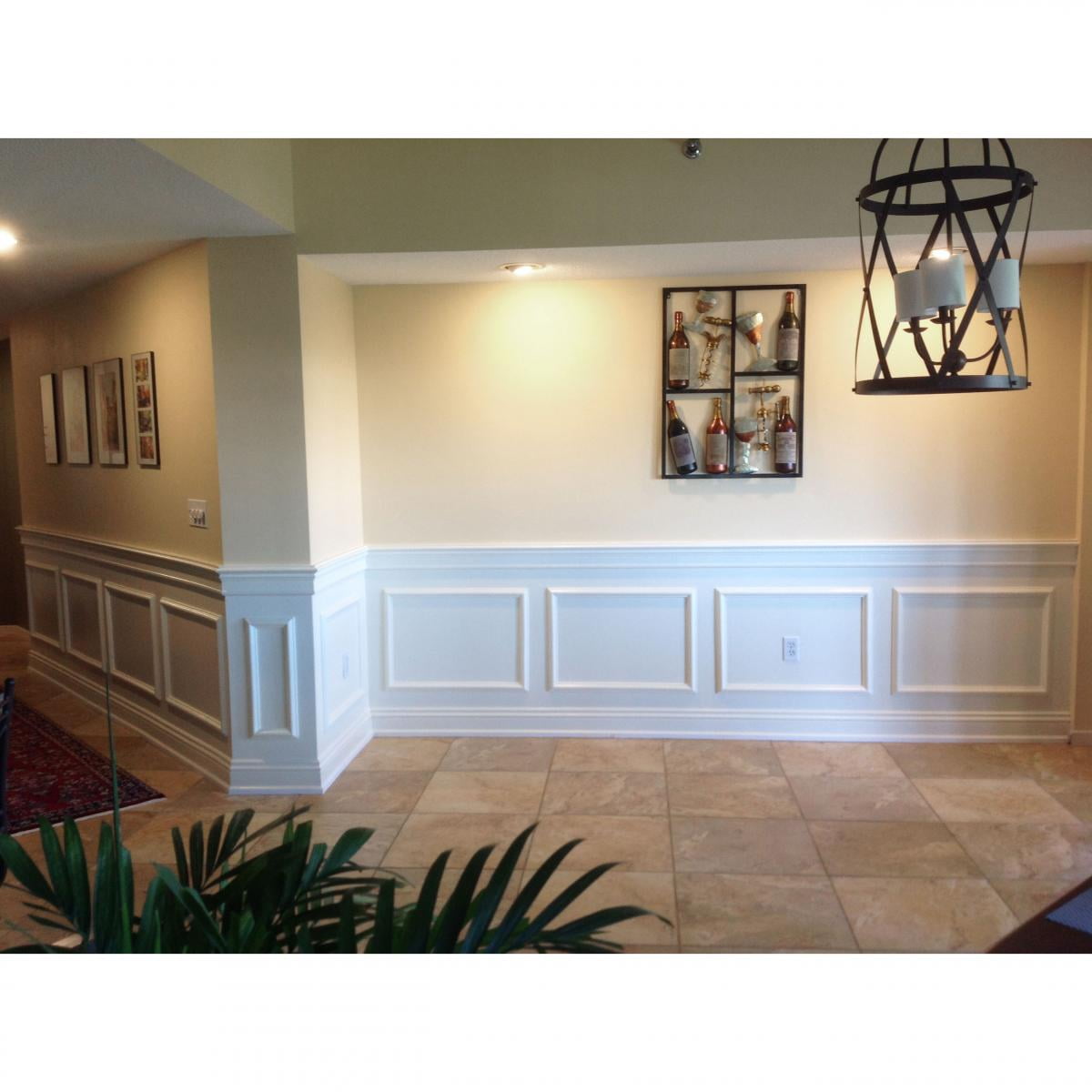 16 W X 20 H X 1 2 P Ashford Molded Classic Wainscot Wall Panel Walmart Com Walmart Com