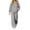 Gray, variant on Costeam Womens Solid Thin Fleece 2 Piece Tracksuit Oversized Hoodie Top Curved Barrel Leg Sweatpants Set Elastic Drawstring Waist Casual Loungewear Outfit