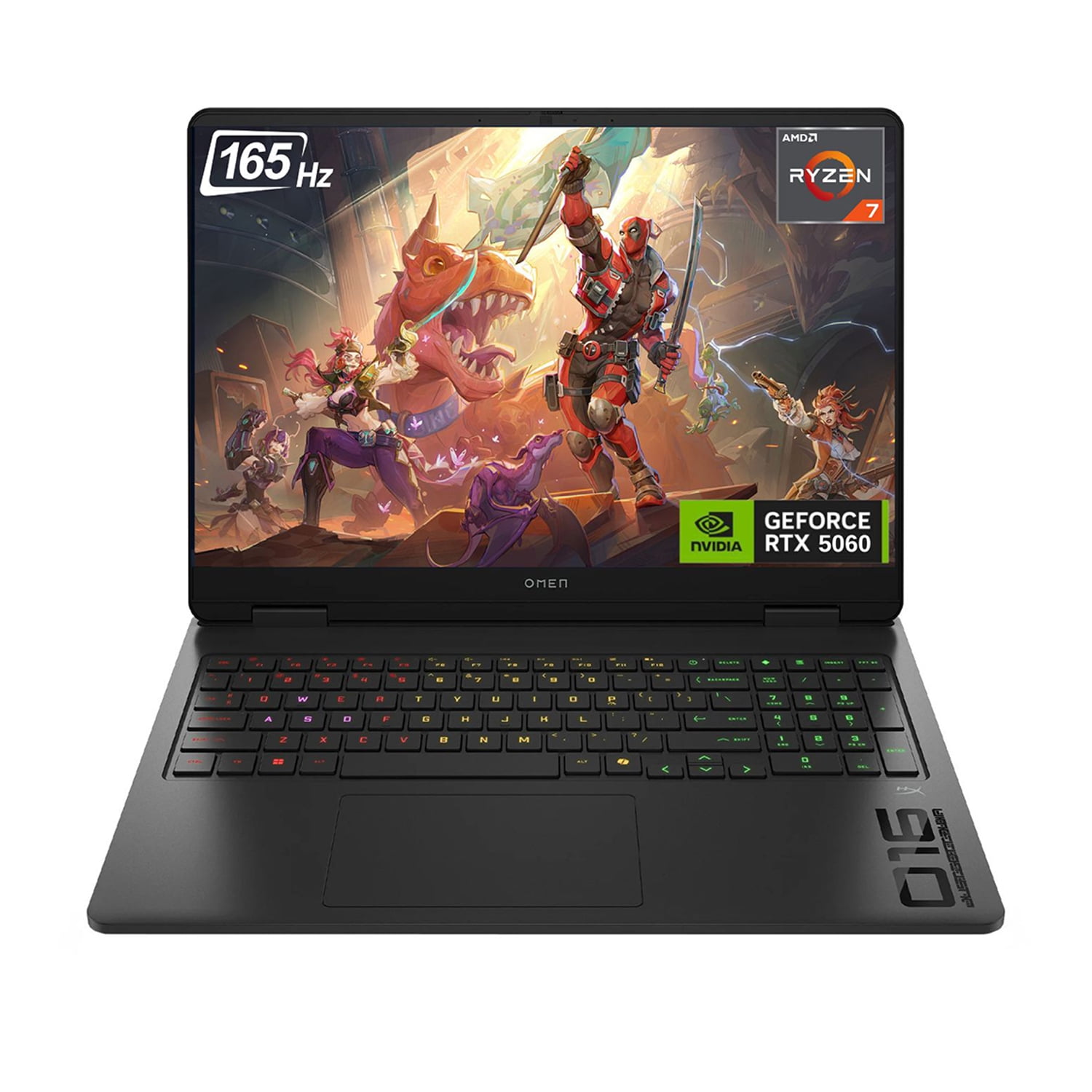 HP Omen RTX 5060 Gaming Laptop, 16" FHD+ 165Hz, AMD Ryzen AI 7 350, 16GB DDR5, 1TB SSD, Windows 11 Home