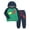 R/4953Green, variant on Vividxx Baby Toddler Boys Fall Winter Outfits Sets Dinosaur Print Zipper Hoodie Tops Sweatsuit Pants Sets Tracksuits Sweatshirt Trousers Sets Cute Dailywear
