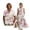Cherry Blossom Bird, variant on FOR U DESIGNS Cherry Blossom Bird Print Matching Outfits Linen-Style Couple Clothes Sets Sleeveless Summer Dresses for Women, Men's Casual Button-Down Shirts