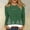 Green, variant on HOMBOM Womens Long Sleeve Tops Plus Size Fashion Green Vintage Merry and Bright Christmas Crewneck Xmas T Shirts for Female