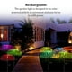 thumbnail image 4 of Yuarrent Luz de jardín con energía Solar de acero inoxidable, decorativa, impermeable, reemplazo de paisajismo, lámpara de medusas para Patio y parque Iluminación y accesorios Vistoso Yuarrent HA069708-01B, 4 of 6