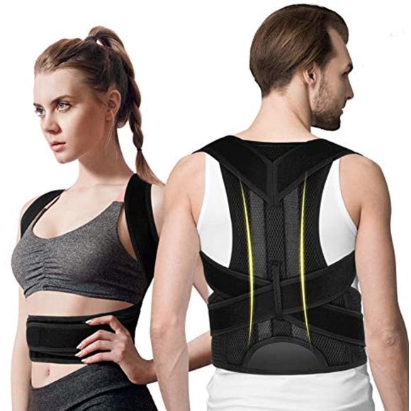 Back Posture Corrector For Women & Men With Spine Back Support,Breathable,Adjustable Upper And Middle Back Brace For Posture Improves And Back Straightener And Pain Relief