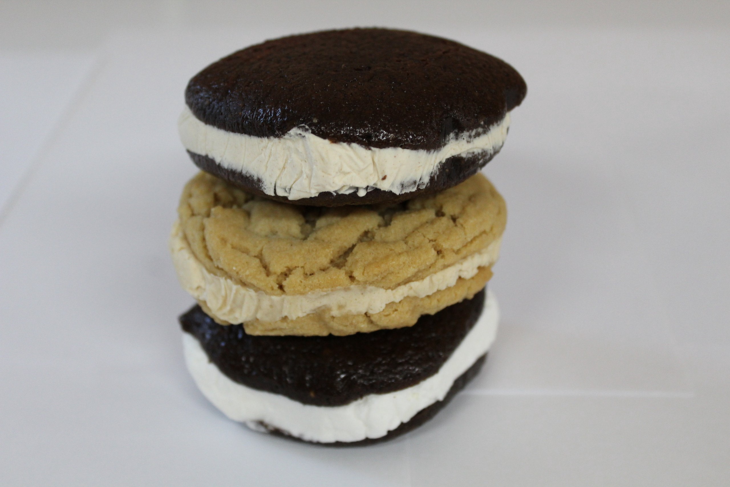 AmishTastes Bird-in-Hand Homemade Whoopie Pies, Chocolate Peanut Butter Lovers, Favorite Amish Food Pack of 12