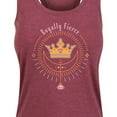 thumbnail image 3 of Disney Princess - Royally Fierce - Women's Racerback Tank Top, 3 of 5