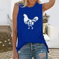 thumbnail image 2 of Pompotops Débardeur Poussin pour Femmes, T-Shirt Décontracté de Ferme, 2 of 7