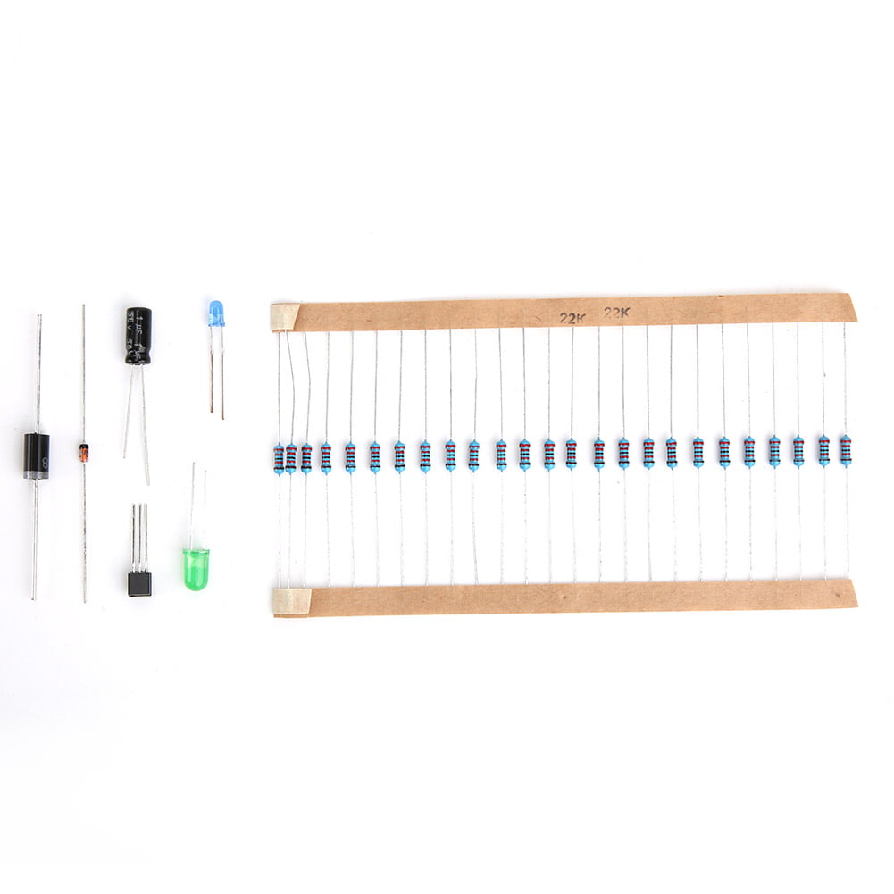 Details about   Electronic Component 1565 Pcs Electronic Component Assortment Kit LED Capacitor 
