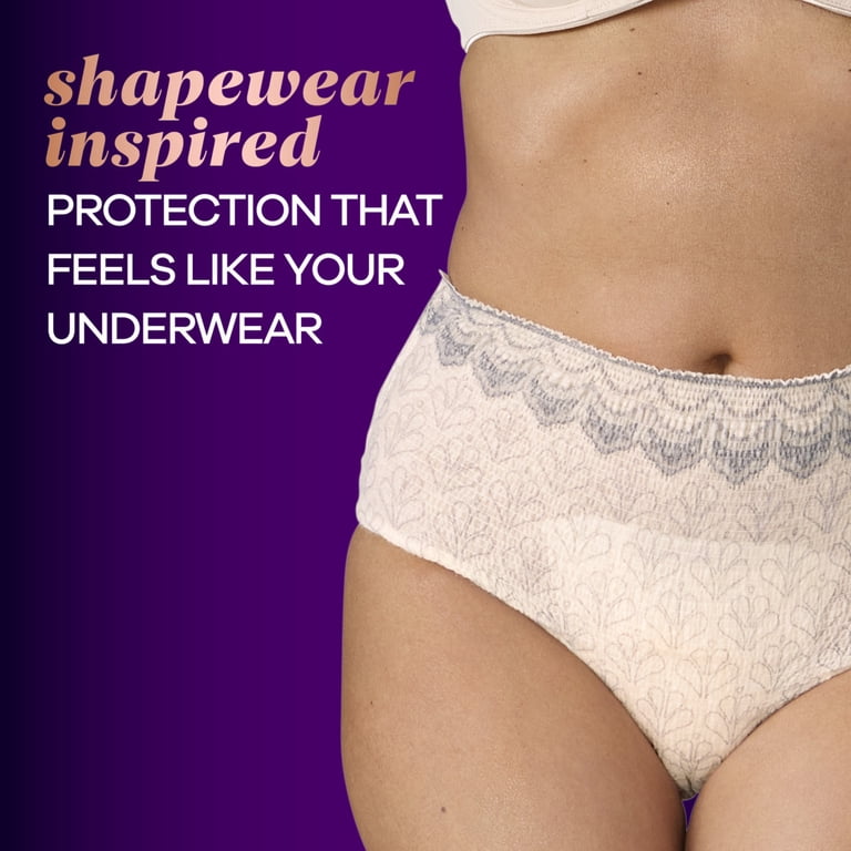 always ショーツ Free Shipping! Always Discreet Incontinence Underwear, Soft Silk
