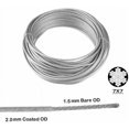 thumbnail image 2 of Customizable Length Stainless Steel Turnbuckle, Weather Resistant 30m Wire Rope for Wide Application, Heavy Duty and High-Tensile Performance for Outdoor Projects, 2 of 4