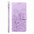 thumbnail image 4 of Funda Cartera GANGXUN con Diseño de Perrito en Relieve para iPhone 16e , Protección 360° con Ranuras y Correa Desmontable, 4 of 6