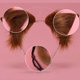 thumbnail image 3 of Girls Animal Wolf for Cat Ears Plush Hair Hoop Lolita Lovely Party Headdress Anime Cosplay Party Kawaii Accessories, 3 of 4