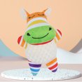 thumbnail image 2 of Dog Squeaky Toy Interactive Cartoon Hippo Dog Chew Toy Cotton Pet Toy, 2 of 10