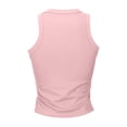 thumbnail image 7 of Lixiuxyad Camisoles For Women Fashion Sequin Camisole Summer Sleeveless Tank Top With Glitter Rhinestone Spaghetti Strap For Casual Party Wear,Pink, 7 of 7