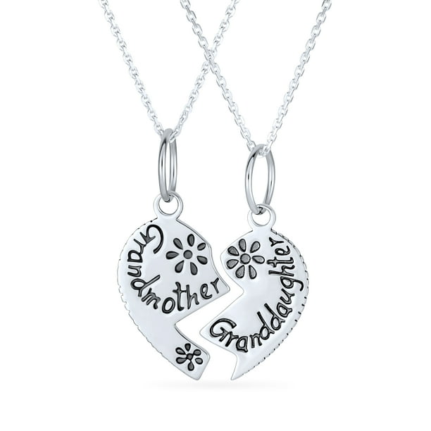Matching necklaces for on sale grandma and granddaughter