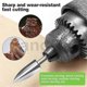 thumbnail image 2 of For 5pcs Wood Carving Drill Bits Set, 1/8in Shank Rotary Tool Accessories, 2 of 5