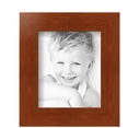 thumbnail image 2 of ArtToFrames 5" x 6" Walnut Picture Frame, 5x6 inch Brown MDF Poster Frame (WOM-4296), 3 Pack, 2 of 7