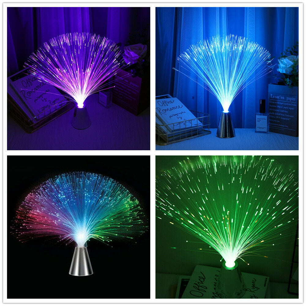 Colorful LED Optic Fiber Lights Festival Party Decor Atmosphere Night Lamp Gifts 