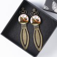 thumbnail image 4 of Easter Vintage Copper Crown-Shaped Bookmarks: Elegant Stainless Steel Book Marks for Avid Readers and Book Lovers - Set of 2, 4 of 5